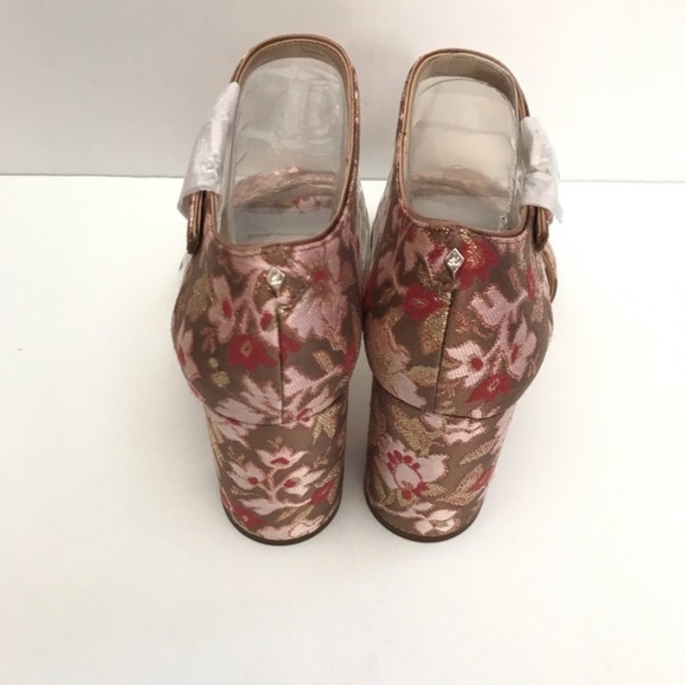 Sam Edelman Orlane Tapestry Rose Sandals Ankle Strap Open Toe Sizes 9.5 & 10 - Picture 7 of 8